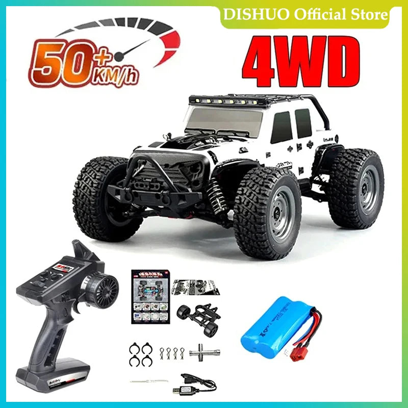 16103PRO 1:16 4WD RC Car with LED 2.4G Remote Control Cars 70KM/H High Speed Drift Monster Truck for Kids VS Wltoys 144001 Toys