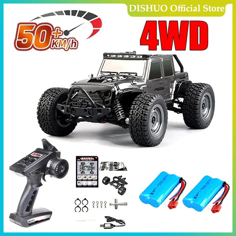 16103PRO 1:16 4WD RC Car with LED 2.4G Remote Control Cars 70KM/H High Speed Drift Monster Truck for Kids VS Wltoys 144001 Toys